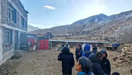 Tibet’te 6,8 Büyüklüğünde Deprem